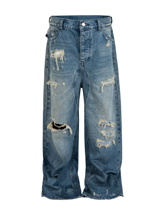 VINTAGE DESTRUCTION DENIM Denim | STREETWEAR APPAREL | UNDEVELOPED