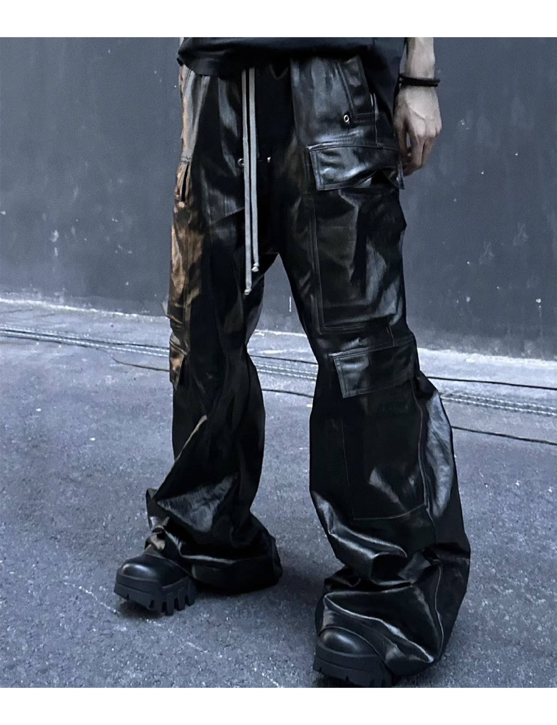 SHINE DRAWSTRING CARGO PANTS Cargo Pants | STREETWEAR APPAREL | UNDEVELOPED