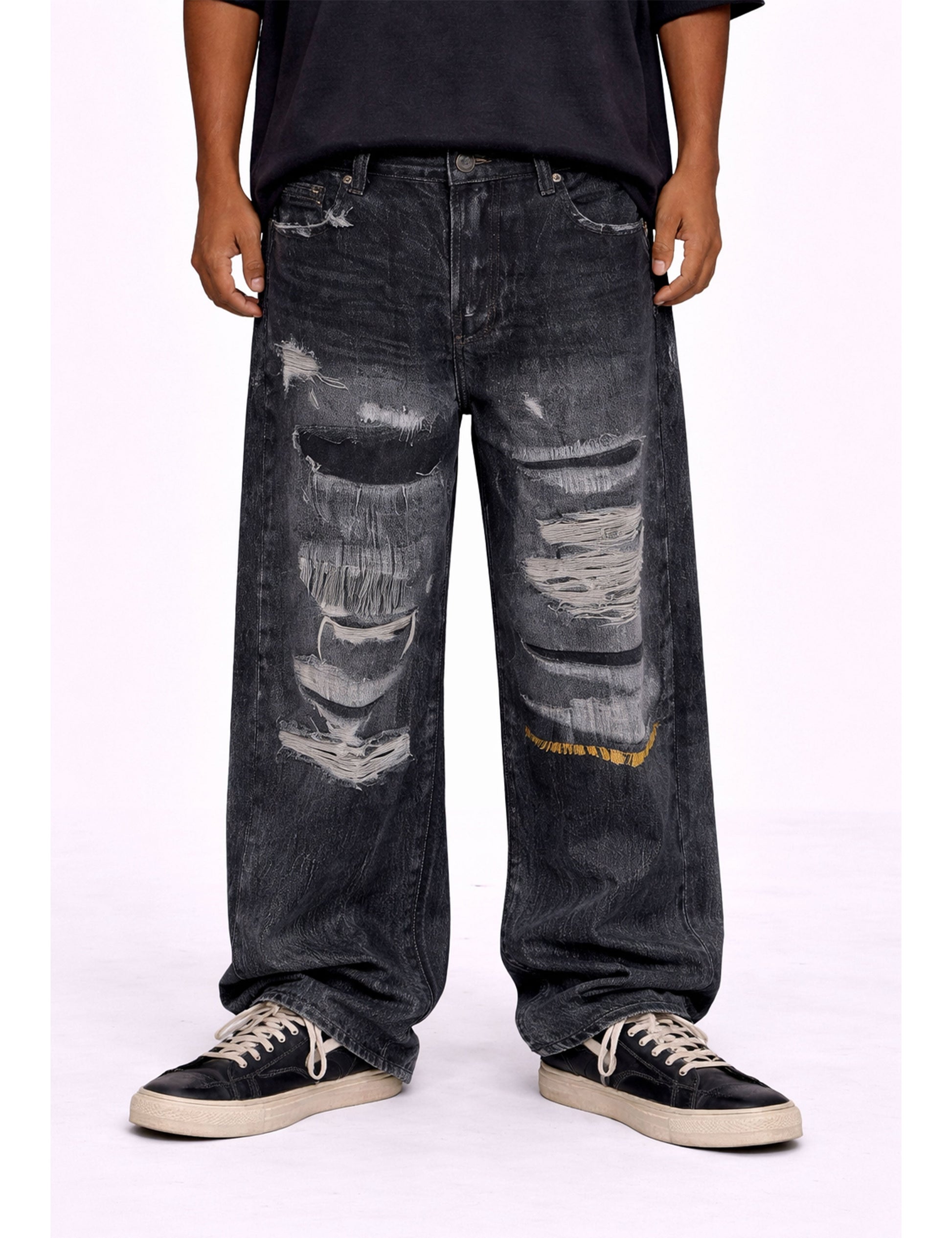 WIDEBOY SUTURE DENIM Denim | STREETWEAR APPAREL | UNDEVELOPED