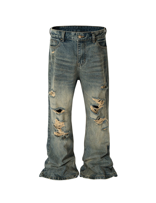 SANDWASH DISTRESSED DENIM