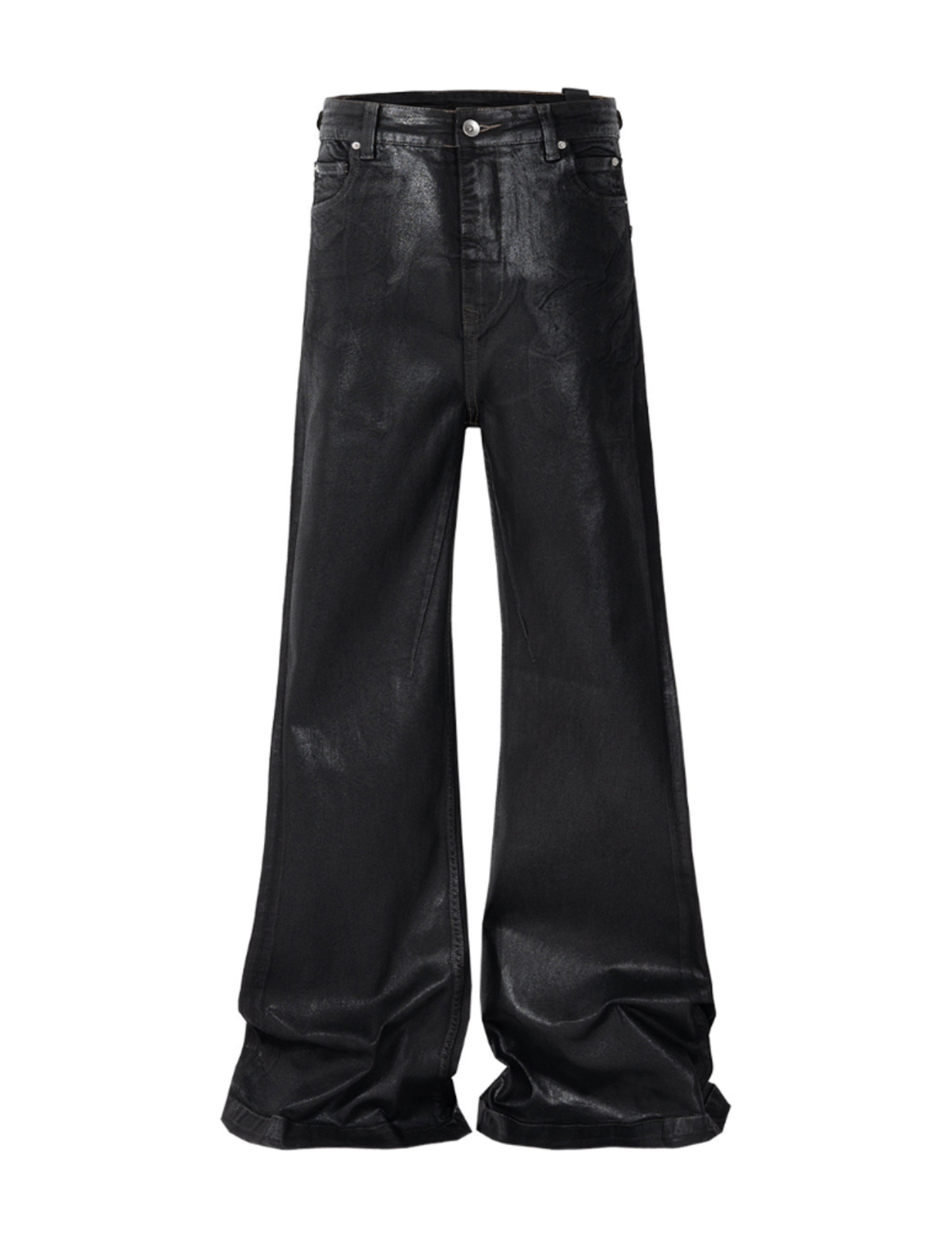 n*s様 archive Waxed coating Flare denim Wideboy Waxed Flare Denim | Streetwear Denim | UNDEVELOPED