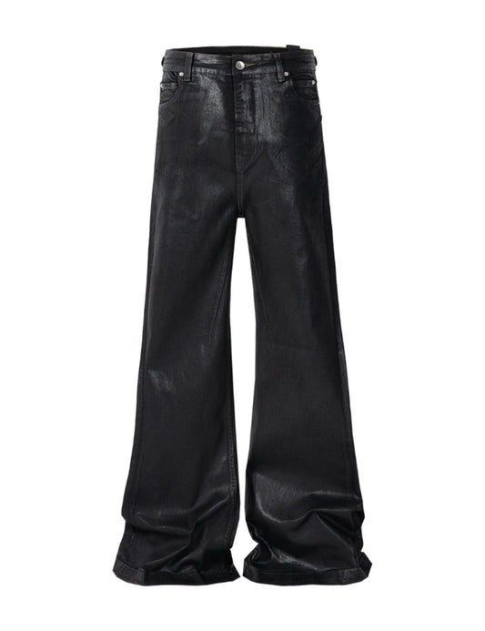 WIDEBOY WAXED FLARE DENIM Denim | STREETWEAR APPAREL | UNDEVELOPED